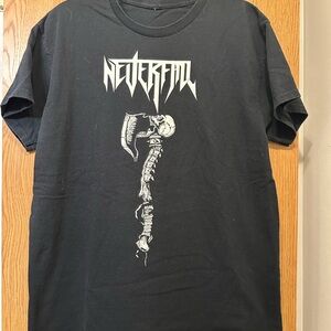 Black Graphic Neverfall Headhunter T-Shirt
